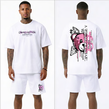 Conjunto GEORGE V - GV5108 WHT/PINK