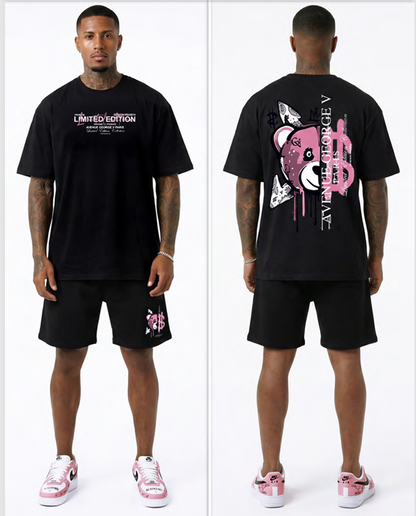 Conjunto GEORGE V - GV5108 BLK/PINK