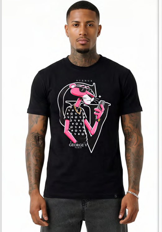 Camiseta GEORGE V - GV5104 BLACK