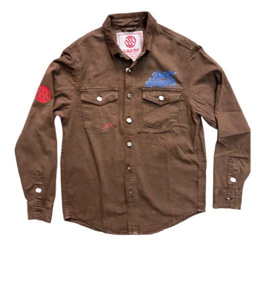Sobrecamisa RA-RE - RRSHIRT5 MARRON