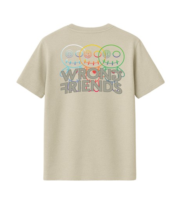 Camiseta WRONG FRIENDS - WF1326 SAND