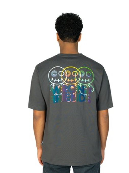 Camiseta WRONG FRIENDS - WF1326 S.GREY