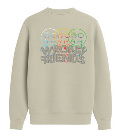 Sudadera WRONG FRIENDS - WF1325 SAND
