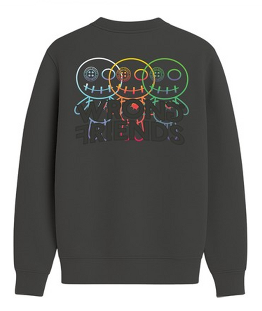 Sudadera WRONG FRIENDS - WF1325 S.GREY