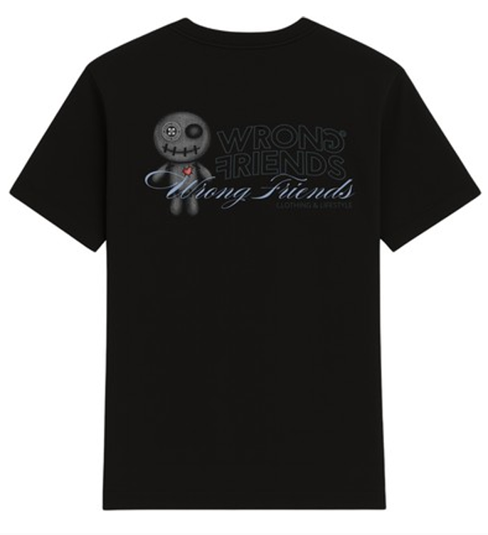 Camiseta WRONG FRIENDS - WF1330 BLK