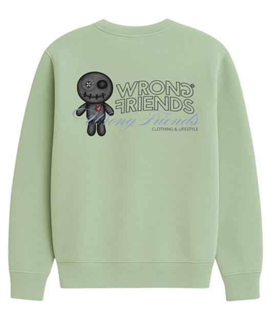 Sudadera WRONG FRIENDS - WF1329 L.GREEN