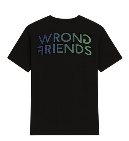 Camiseta WRONG FRIENDS - WF1328 BLK