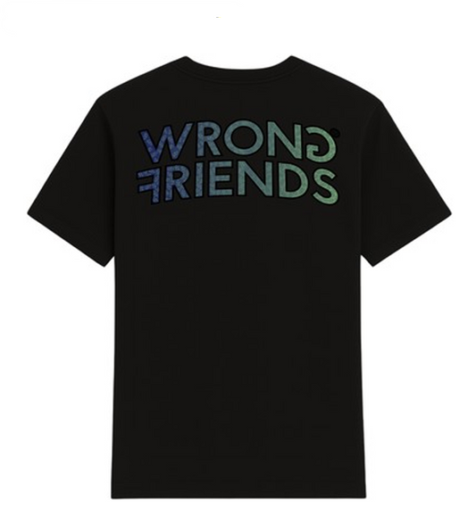Camiseta WRONG FRIENDS - WF1328 BLK