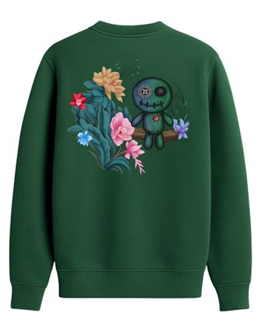 Sudadera WRONG FRIENDS - WF1321 D.GREEN