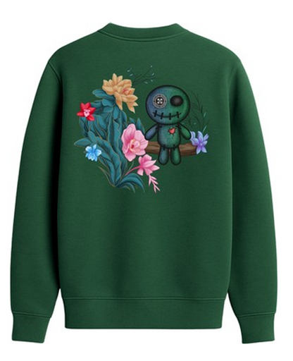 Sudadera WRONG FRIENDS - WF1321 D.GREEN