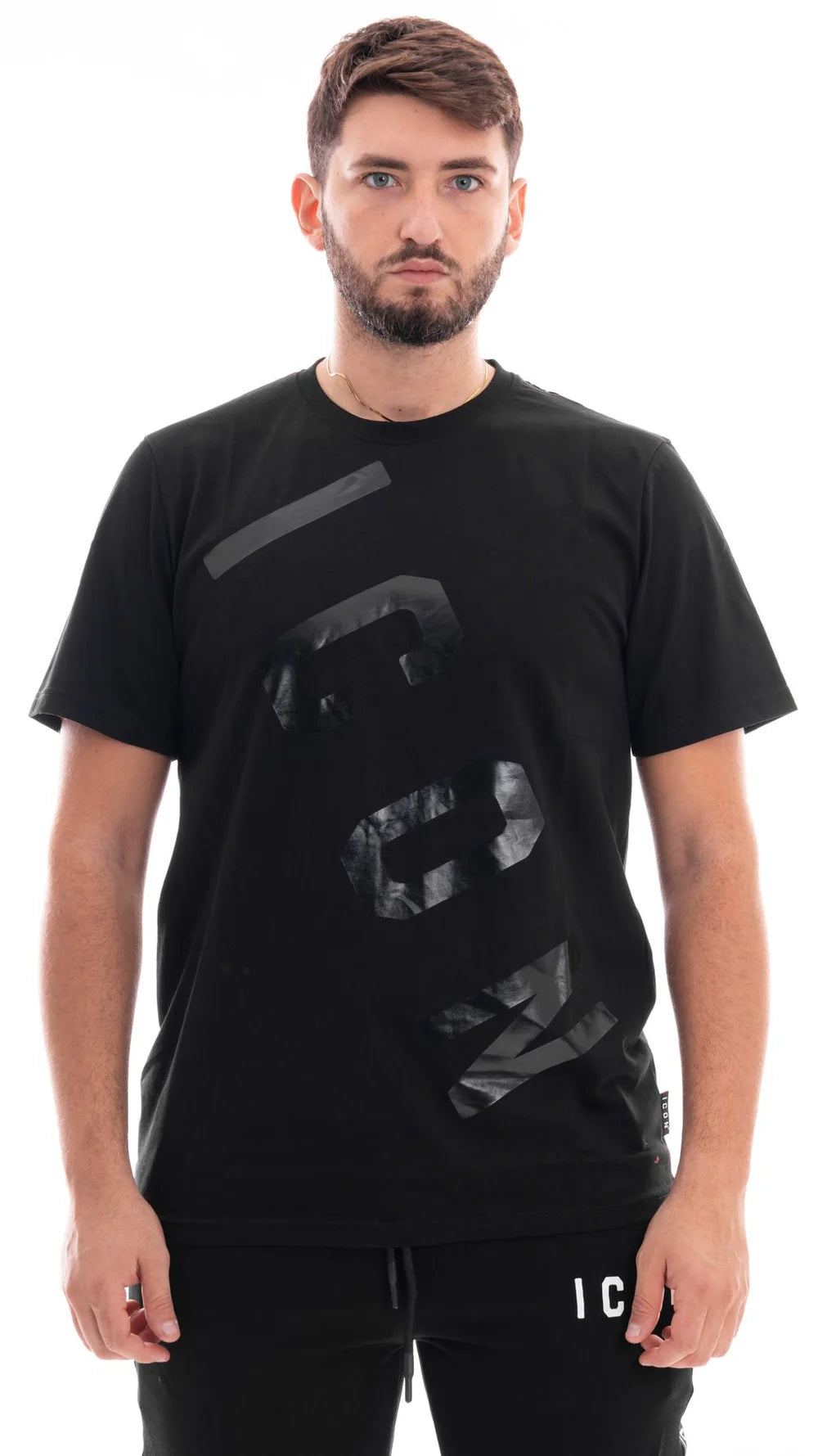 Camiseta ICON - IU9014T NEGRO/L.NEGRO