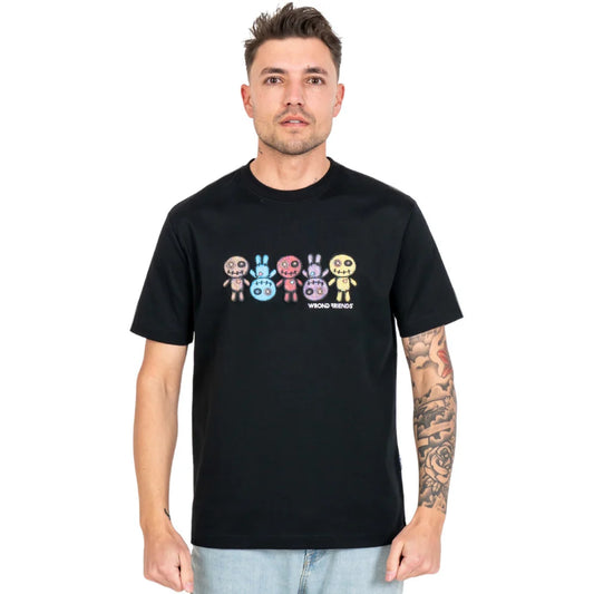 Camiseta WRONG FRIENDS - WF1224 BLK