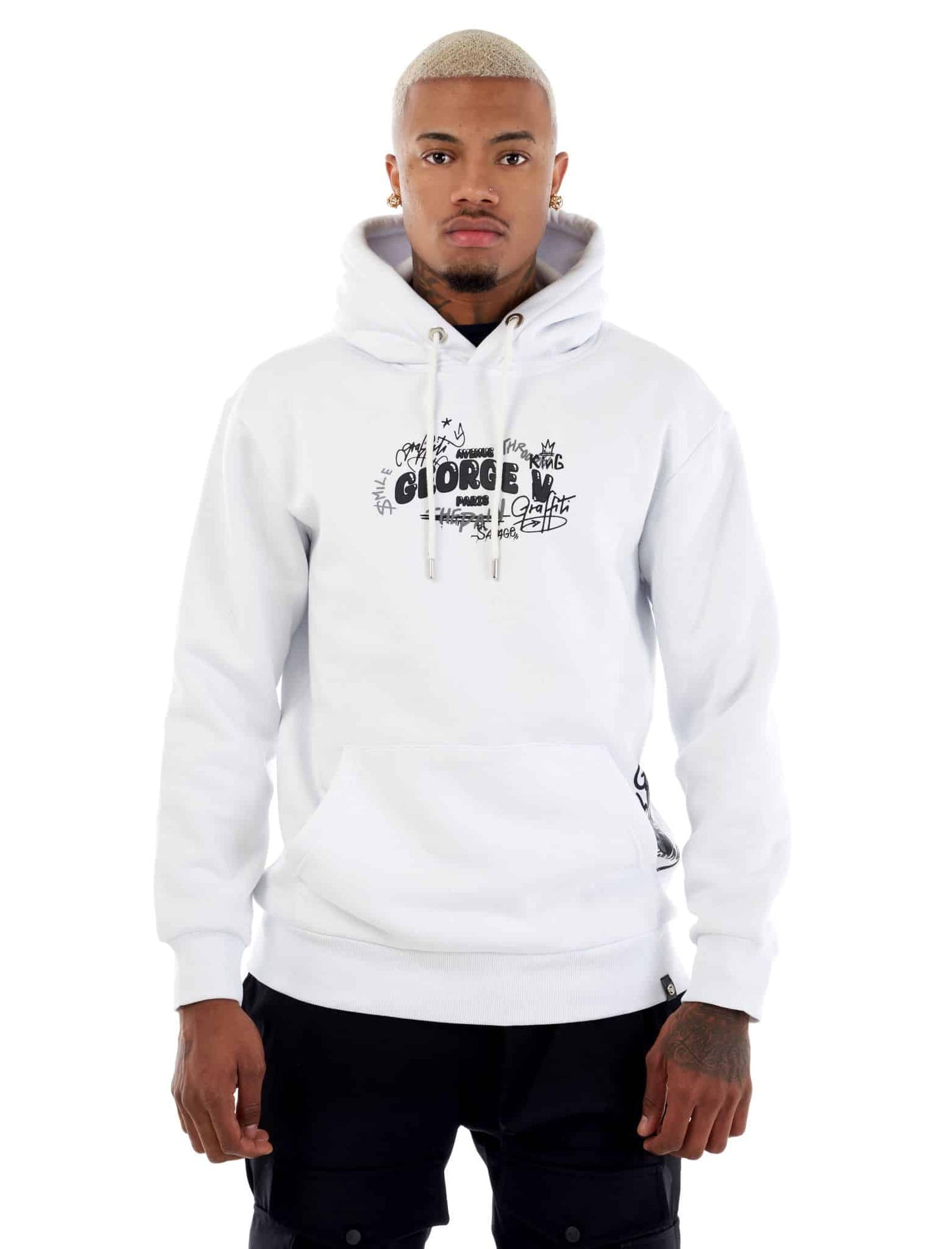 Sudadera GEORGE V - GV10009 WHITE