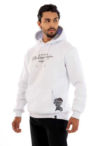 Sudadera GEORGE V - GV10034 WHITE