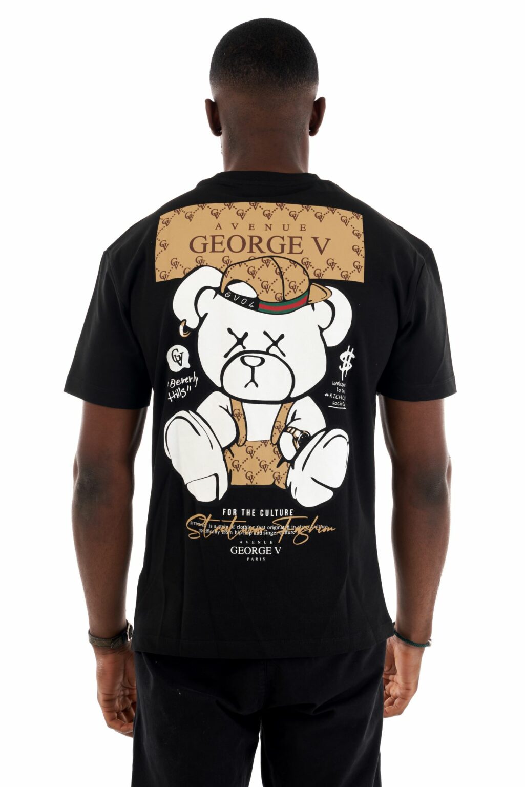 Camiseta GEORGE V - GV10041 BLACK