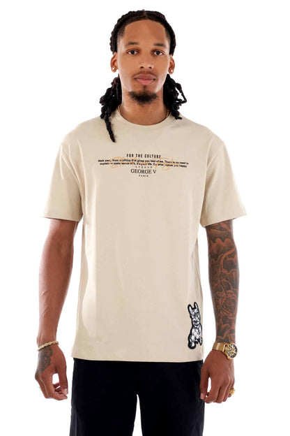 Camiseta GEORGE V - GV10042 BEIGE