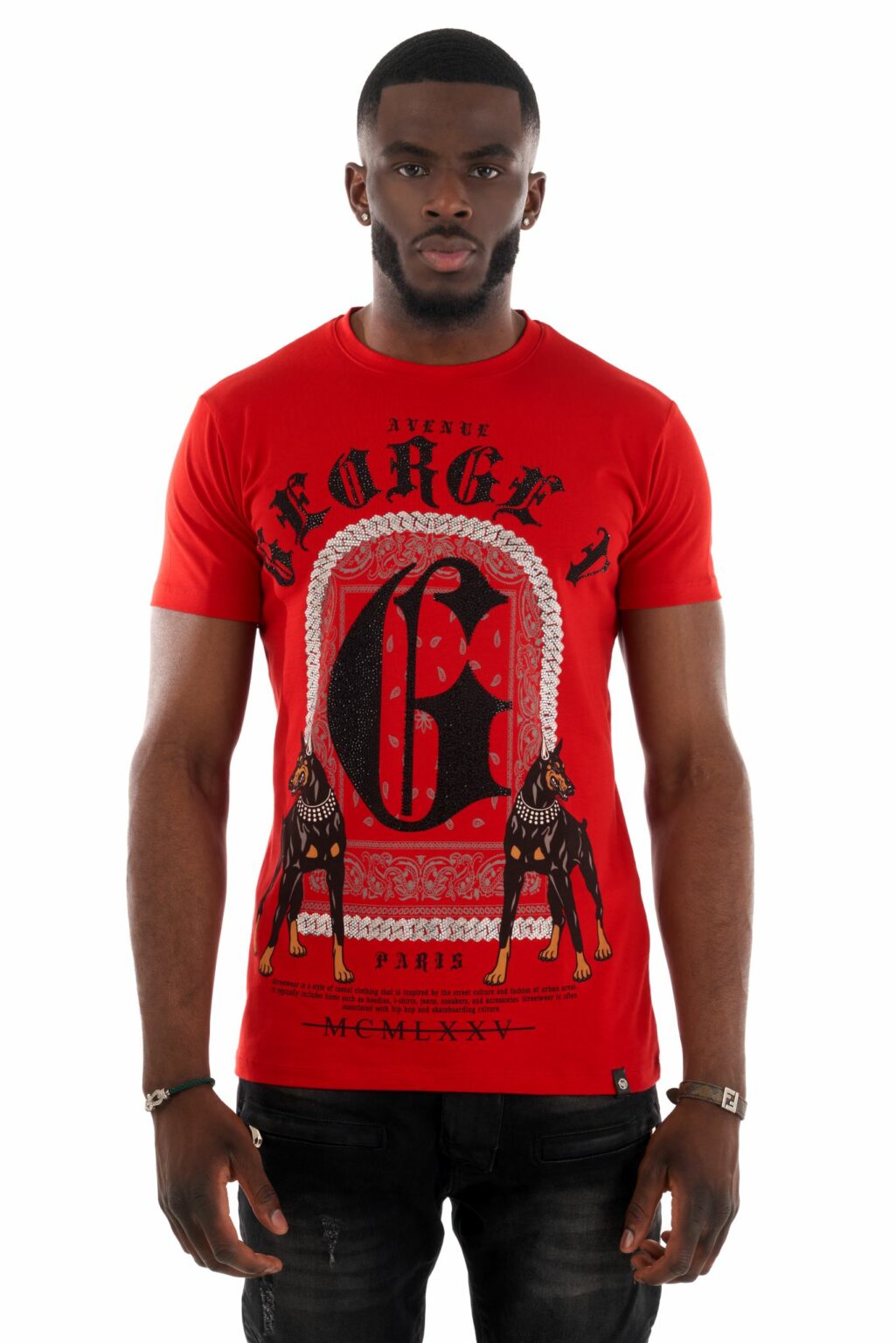 Camiseta GEORGE V - GV10046 RED