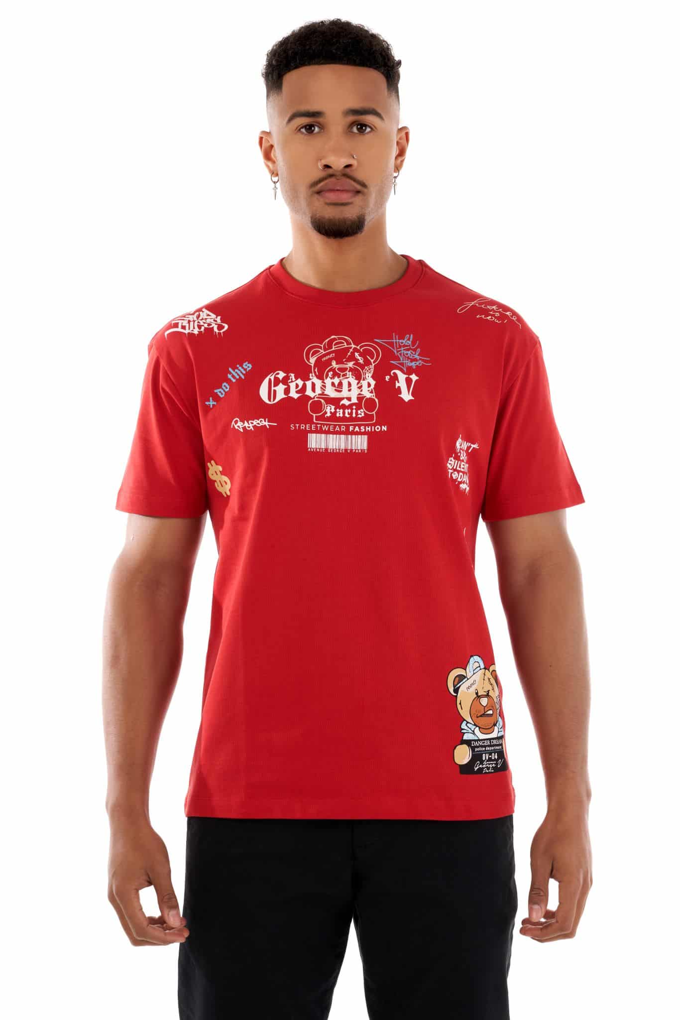 Camiseta GEORGE V - GV10056 RED