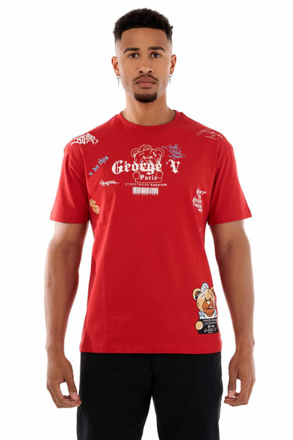 Camiseta GEORGE V - GV10056 RED