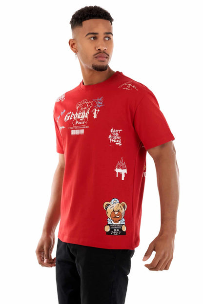 Camiseta GEORGE V - GV10056 RED