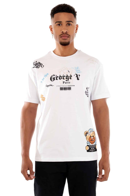 Camiseta GEORGE V - GV10056 WHITE
