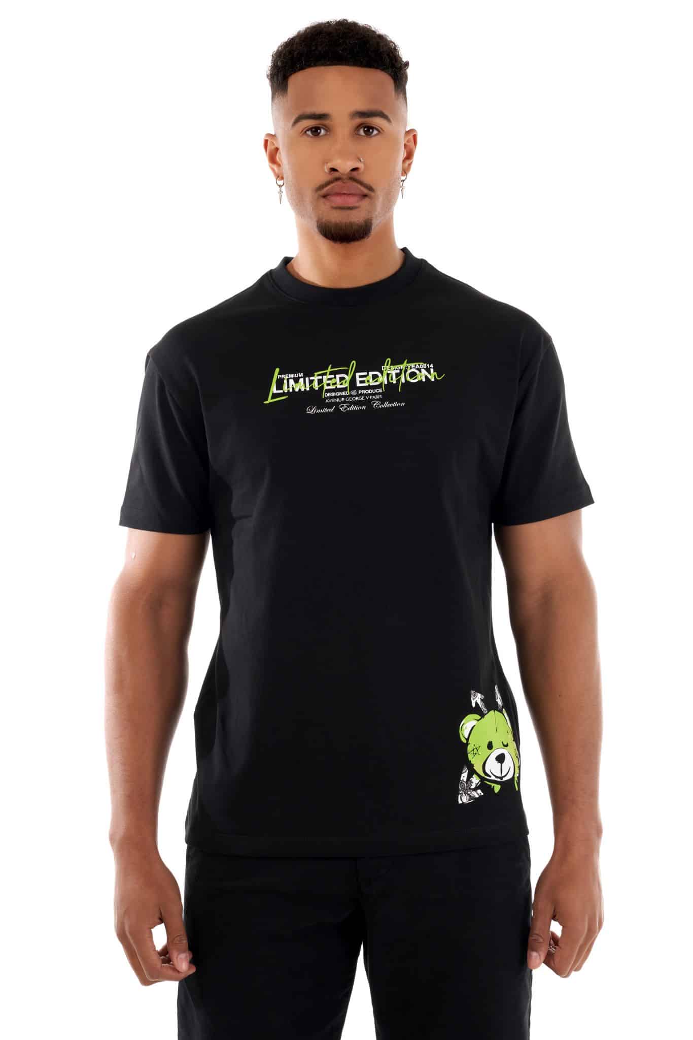 Camiseta GEORGE V - GV10057 BLK/GREEN