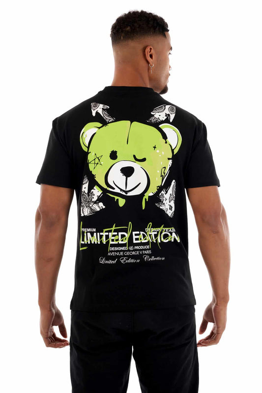 Camiseta GEORGE V - GV10057 BLK/GREEN