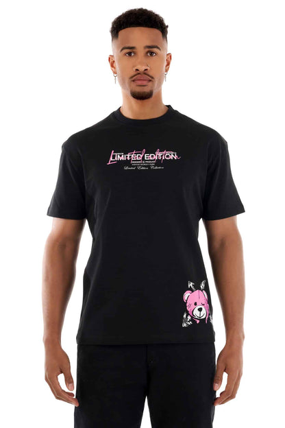 Camiseta GEORGE V - GV10057 BLACK/PINK