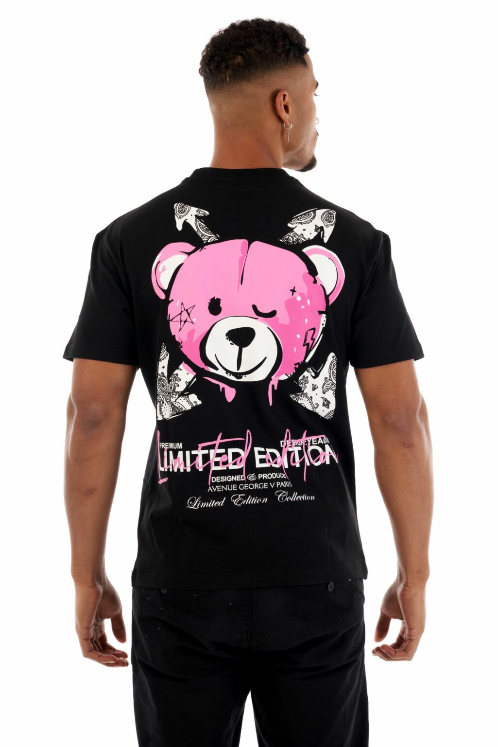 Camiseta GEORGE V - GV10057 BLACK/PINK