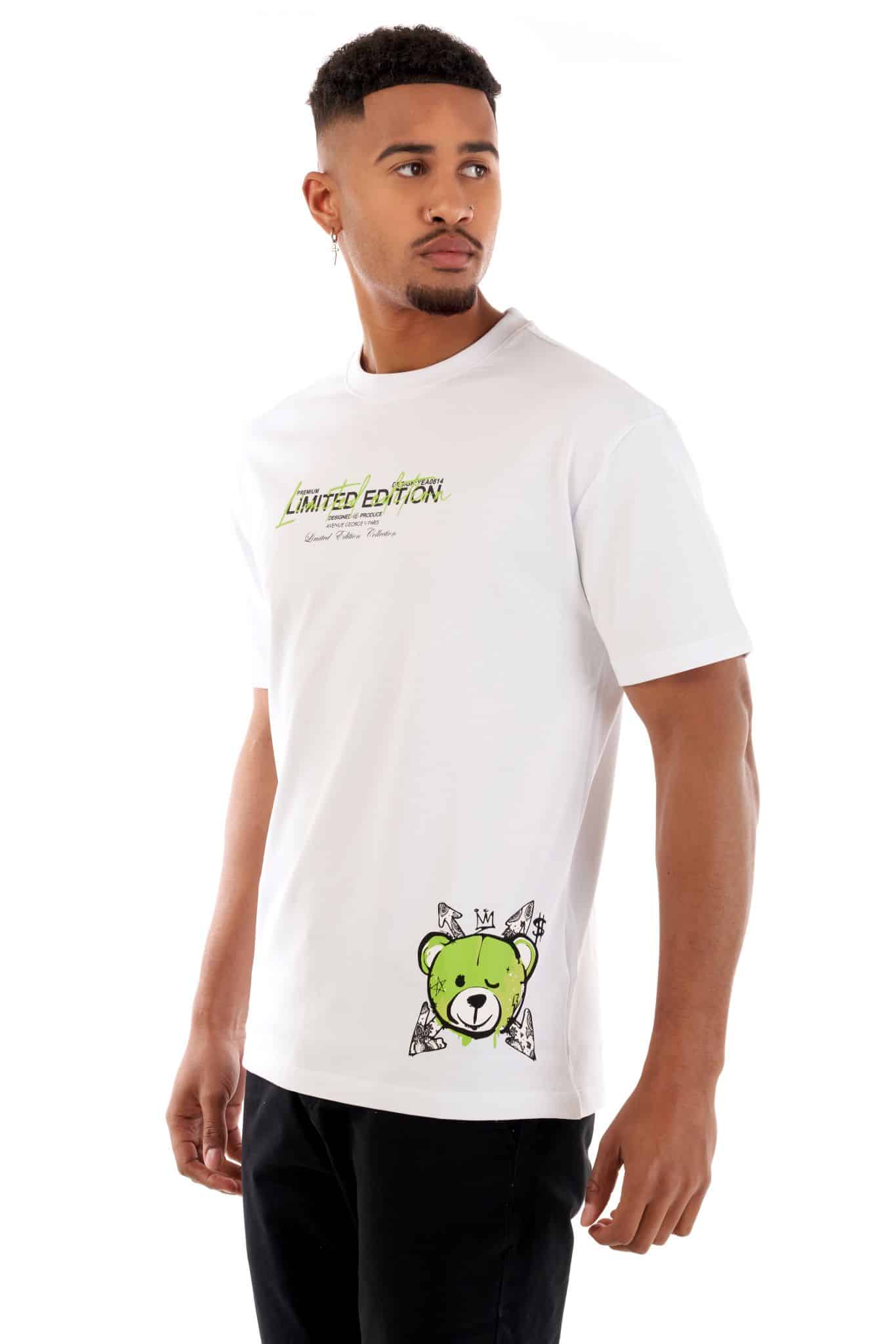 Camiseta GEORGE V - GV10057 WHT/GREEN