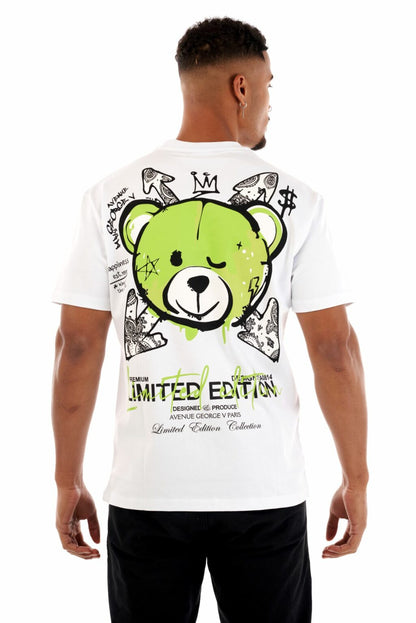 Camiseta GEORGE V - GV10057 WHT/GREEN