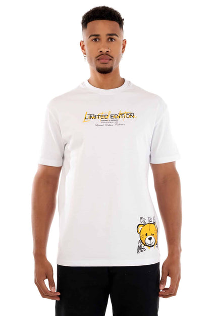 Camiseta GEORGE V - GV10057 WHT/YELLOW