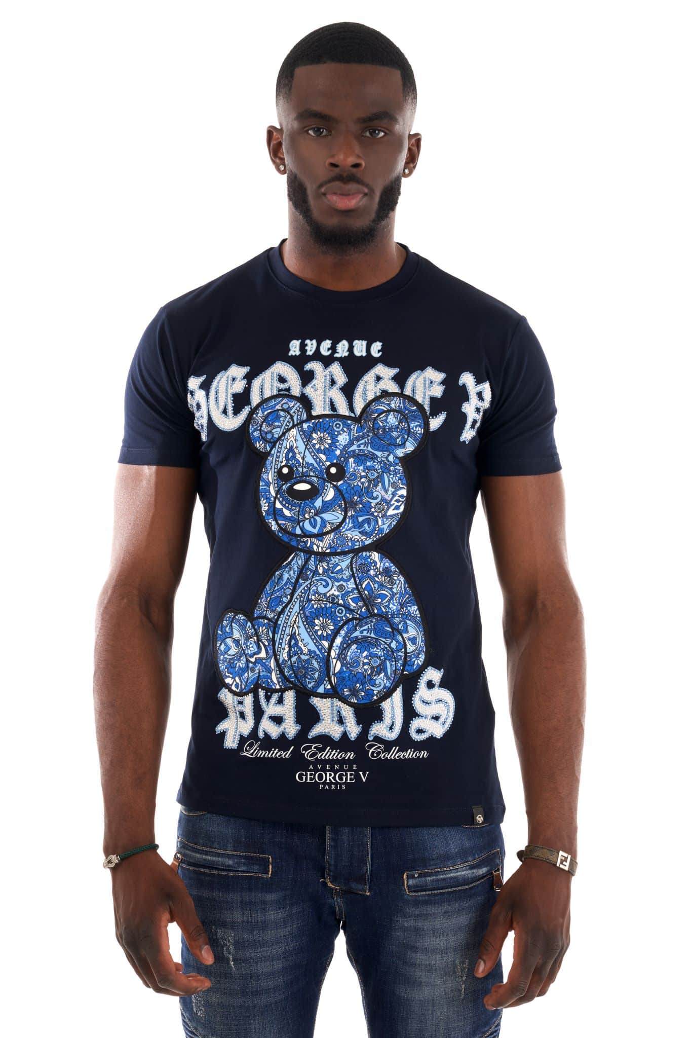 Camiseta GEORGE V - GV10059 NAVY