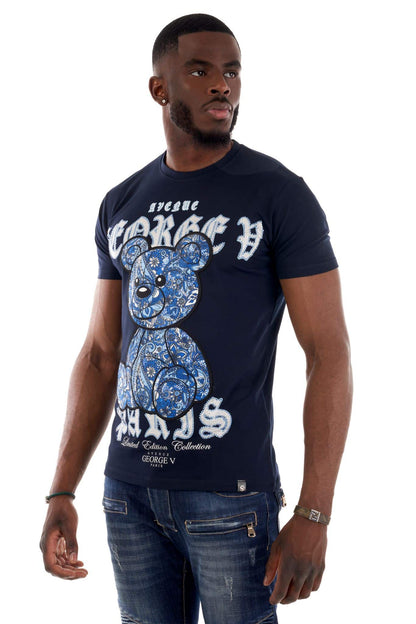 Camiseta GEORGE V - GV10059 NAVY