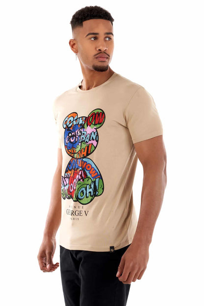 Camiseta GEORGE V - GV10060 BEIGE