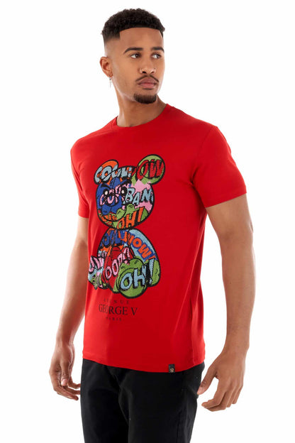 Camiseta GEORGE V - GV10060 RED