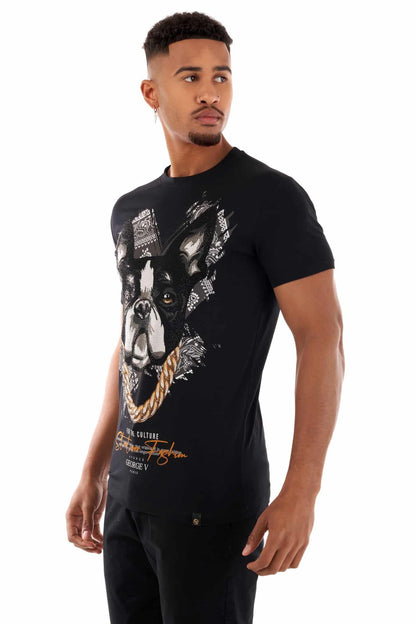 Camiseta GEORGE V - GV10063 BLACK