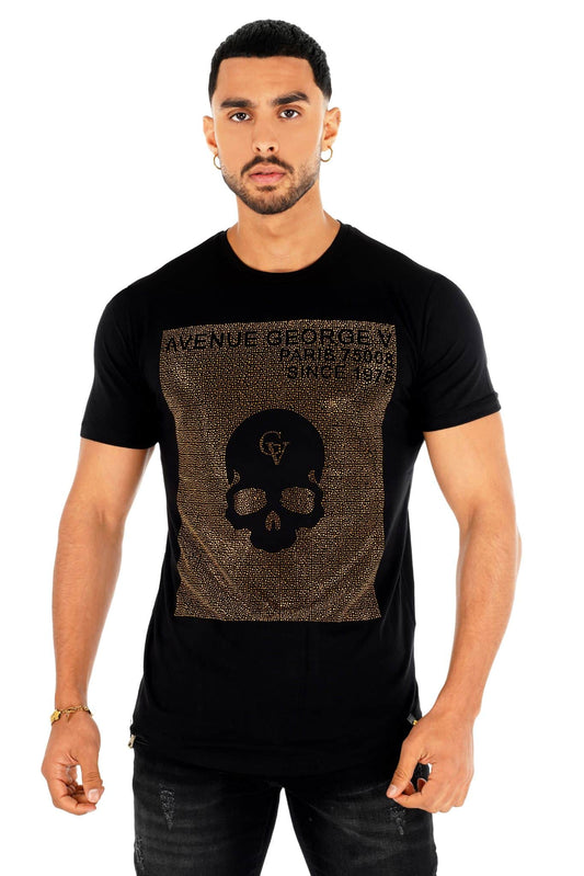 Camiseta GEORGE V - GV2027 BLACK/GOLD