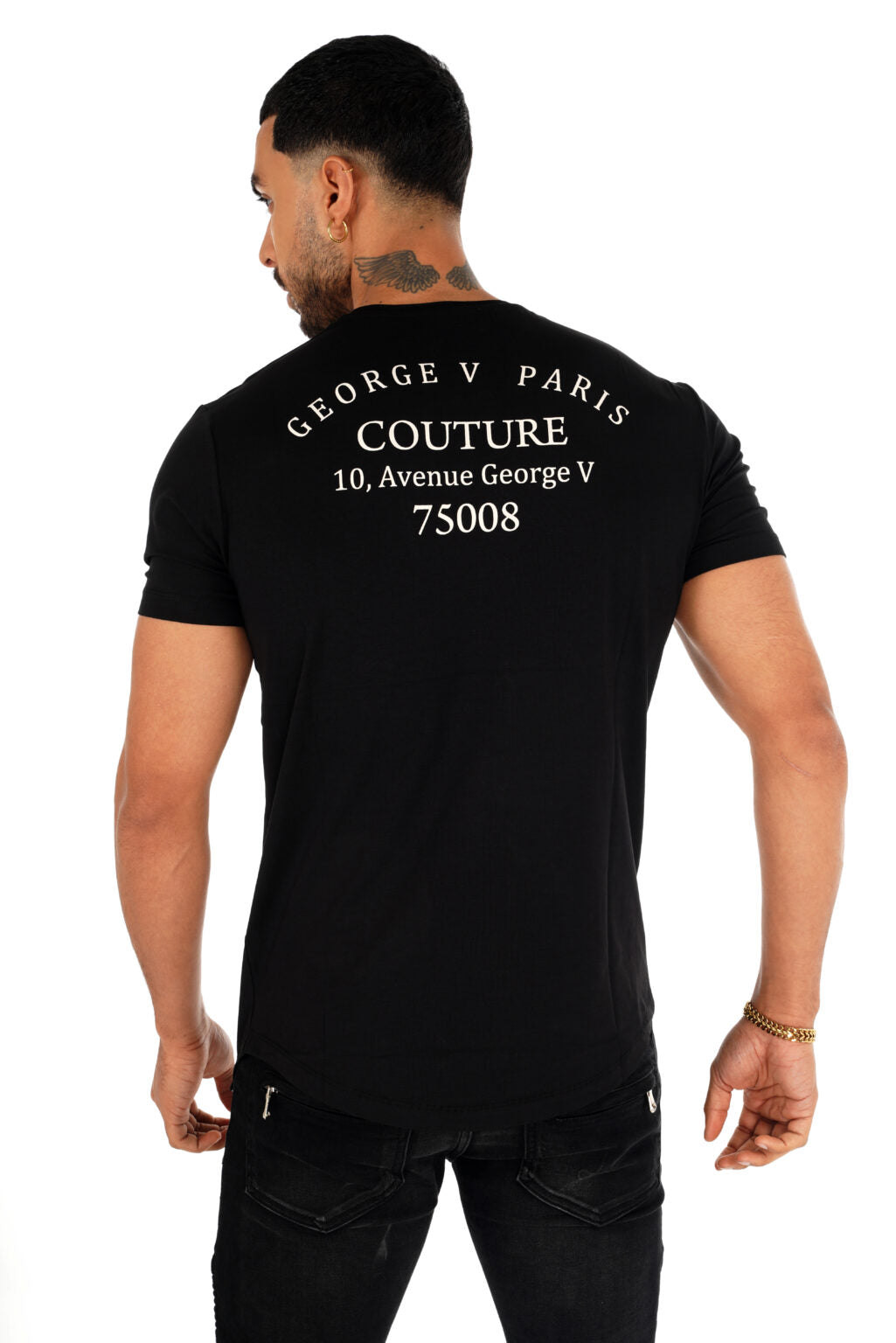 Camiseta GEORGE V - GV2027 BLACK/GOLD