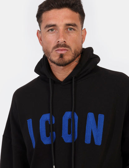 Sudadera ICON - IU9055F NEGRO