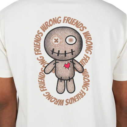 Camiseta WRONG FRIENDS - WF1194 BEIGE