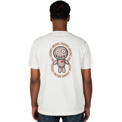 Camiseta WRONG FRIENDS - WF1194 BEIGE