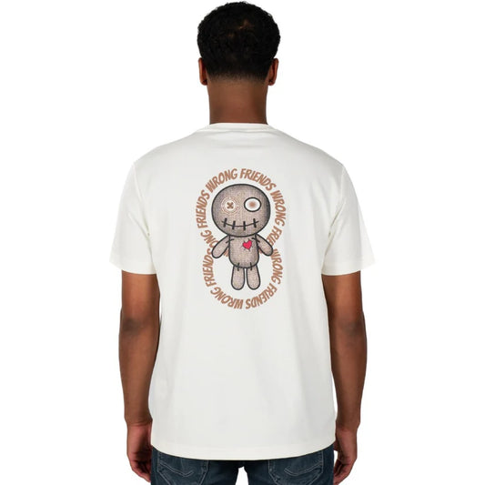 Camiseta WRONG FRIENDS - WF1194 BEIGE