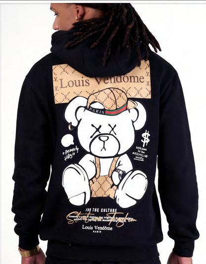 Sudadera LOUIS VENDOME - L19 BLACK