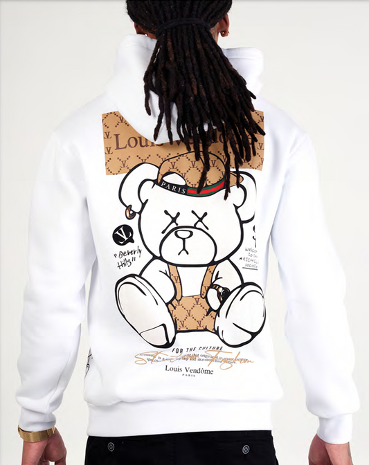 Sudadera LOUIS VENDOME - L19 WHITE