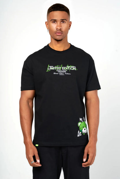 Camiseta LOUIS VENDOME - L54 BLK/GREEN