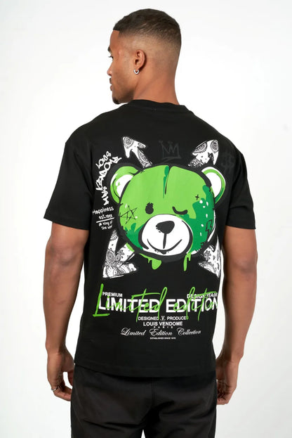 Camiseta LOUIS VENDOME - L54 BLK/GREEN