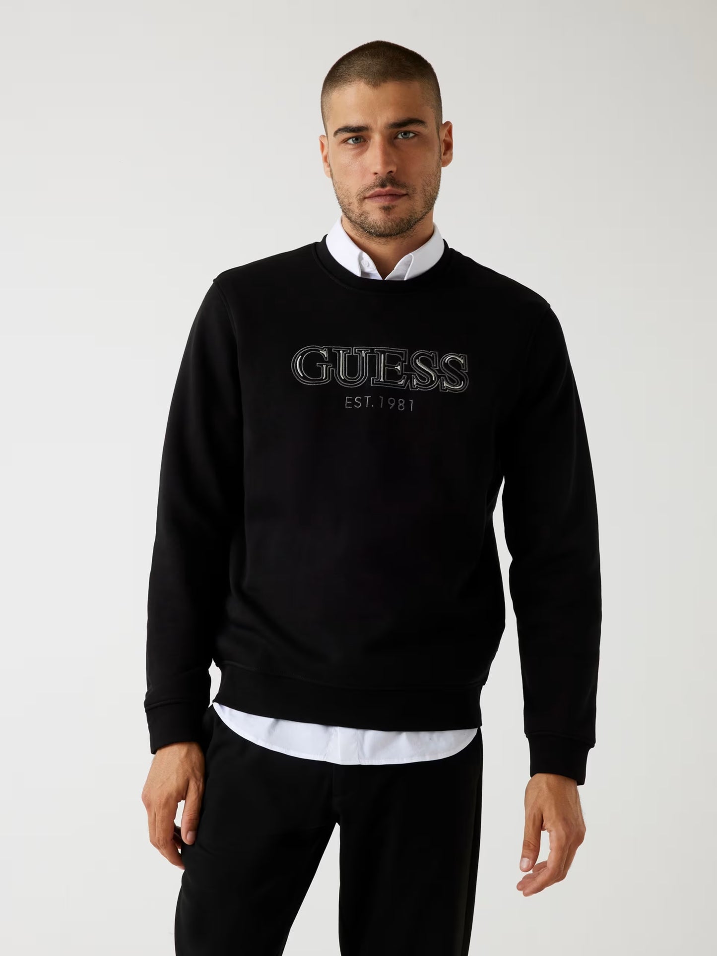 Sudadera GUESS - M5BQ08 K9Z21 JBLK