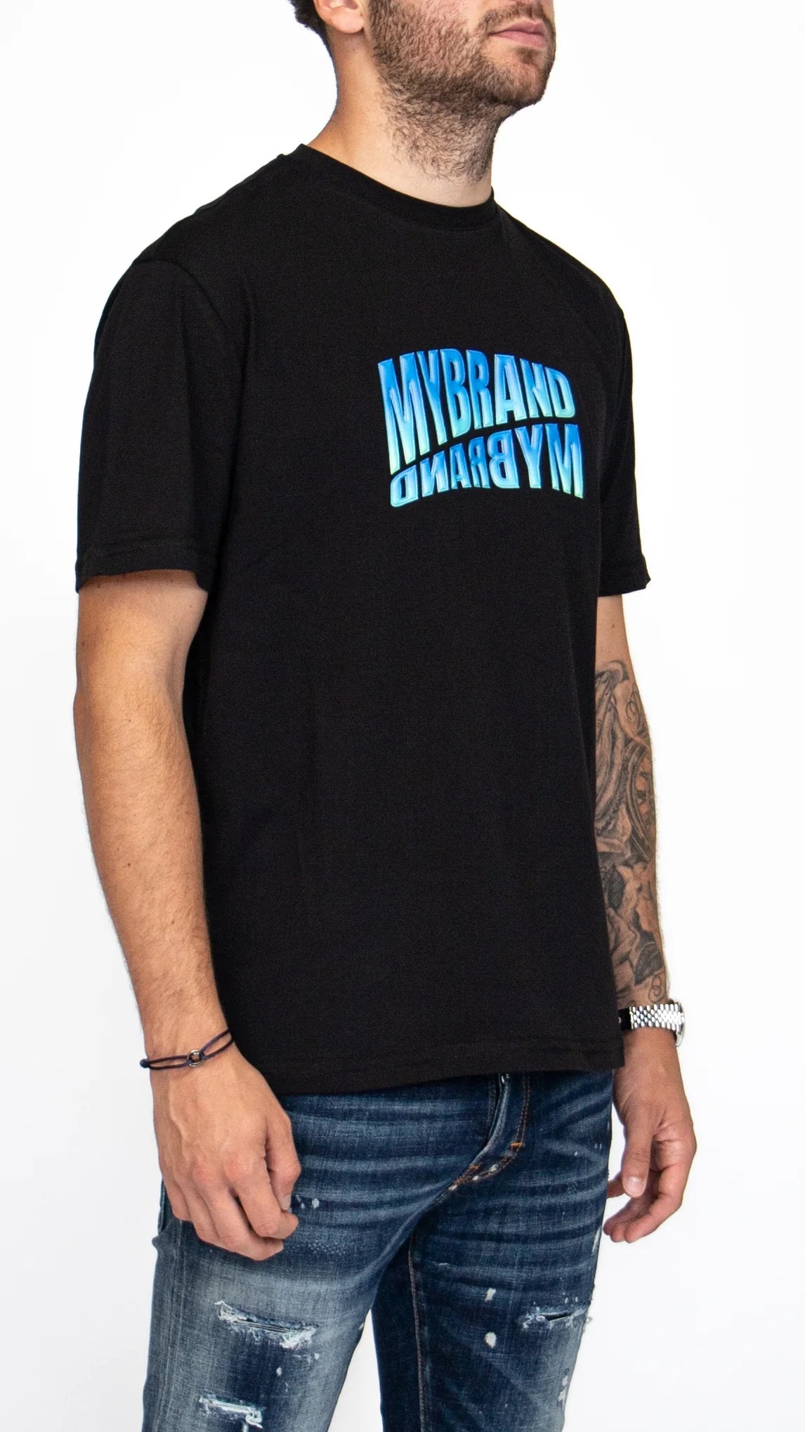 Camiseta MYBRAND - 019MMB2024-018 BLK