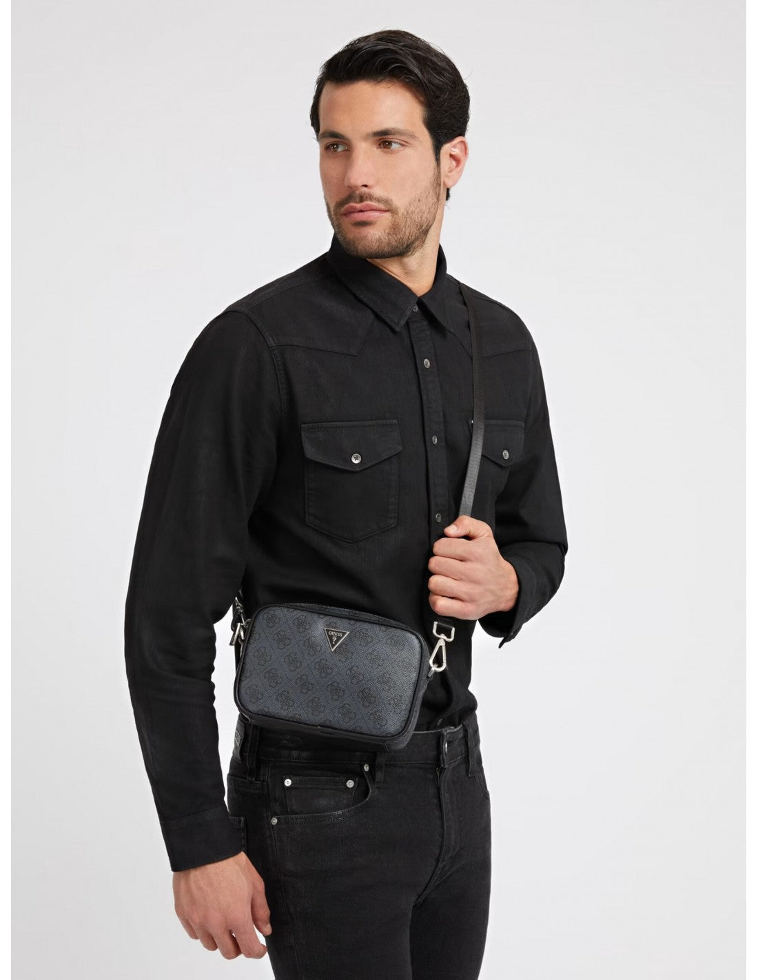 Bolso mano GUESS PMEVZL P3145 BLA